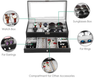 Watch Case Jewelry Organizer
