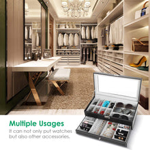 Load image into Gallery viewer, Watch Case Jewelry Organizer